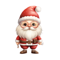 Navidad linda Papa Noel claus ai generativo png