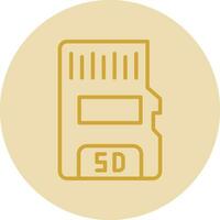 Sd card Vector Icon Design