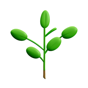 ervas 3d Renderização ícone ilustração png