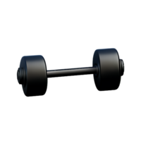 dumbbell  3d rendering icon illustration png