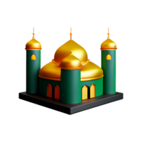 karbala 3d tolkning ikon illustration png