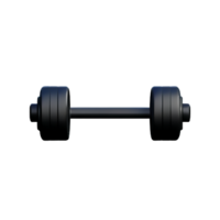 dumbbell  3d rendering icon illustration png