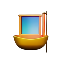 bagno 3d interpretazione icona illustrazione png