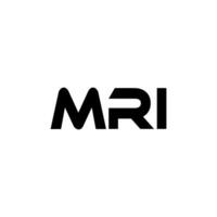 MRI Letter Logo Design, Inspiration for a Unique Identity. Modern Elegance and Creative Design. Watermark Your Success with the Striking this Logo. vector