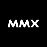 mmx letra logo diseño, inspiración para un único identidad. moderno elegancia y creativo diseño. filigrana tu éxito con el sorprendentes esta logo. vector