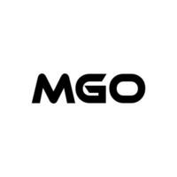 MGO Letter Logo Design, Inspiration for a Unique Identity. Modern Elegance and Creative Design. Watermark Your Success with the Striking this Logo. vector