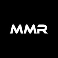 mmr letra logo diseño, inspiración para un único identidad. moderno elegancia y creativo diseño. filigrana tu éxito con el sorprendentes esta logo. vector