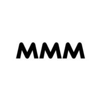 MMM Letter Logo Design, Inspiration for a Unique Identity. Modern Elegance and Creative Design. Watermark Your Success with the Striking this Logo. vector