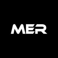 MER Letter Logo Design, Inspiration for a Unique Identity. Modern Elegance and Creative Design. Watermark Your Success with the Striking this Logo. vector