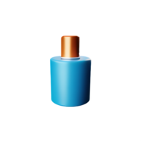 nail polish 3d rendering icon illustration png