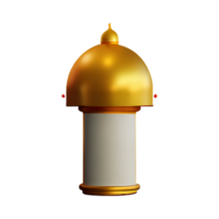 karbala 3d rendering icon illustration png