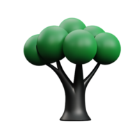 broccoli 3d tolkning ikon illustration png