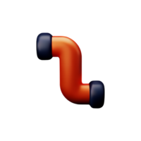 Rohr 3d Rendern Symbol Illustration png