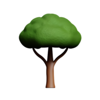 brocoli 3d le rendu icône illustration png