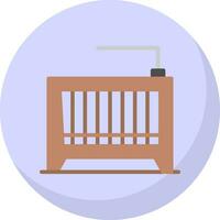 Crib Vector Icon Design