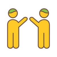 7 - Waving to people II.eps vector