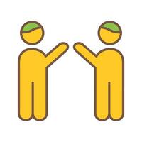 7 - Waving to people II.eps vector