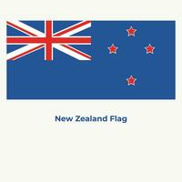 The New Zealand Flag vector