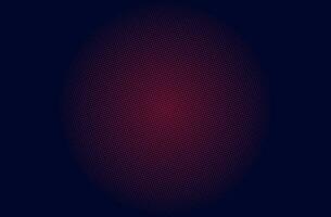 a red and black background with a circle in the center halftone dot feffect vector