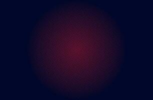 a red and black background with a circle in the center halftone dot feffect vector