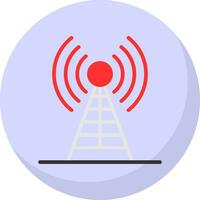 radio antena vector icono diseño