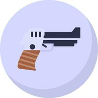 Pistol Vector Icon Design