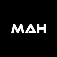 MAH Letter Logo Design, Inspiration for a Unique Identity. Modern Elegance and Creative Design. Watermark Your Success with the Striking this Logo. vector