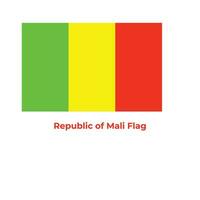 The Mali Flag vector