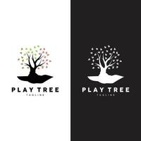 Tree Logo Plant Design Vector Illustrator Template