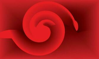 abstract red background with a red swirl on a red background, spiral round circle, red rose vector