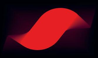 red heart on black background, a red curved shape on a black wallpaper lines, a pink abstract background with a large vector