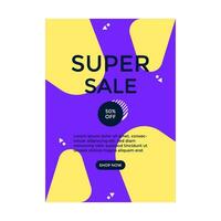 SALE OFFER AND PROMOTION DISCONT BANNER PROMOTION BACKGROUND COLORFUL TEMPLATE DESIGN VECTOR. GOOD FOR SOCIAL MEDIA POST, COVER , POSTER vector