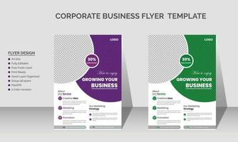 Corporate modern and creative business card template design with layout and color versions. Print reedy vector