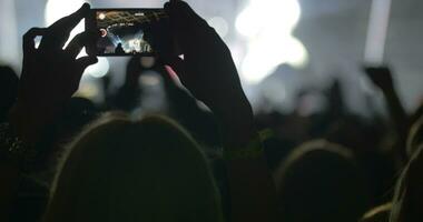 Making video of stage performance on the stage