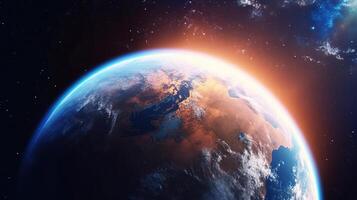 Earth planet. aesthetic photo