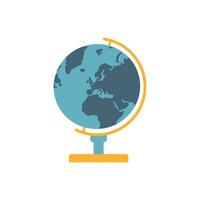 Globe vector colored icon