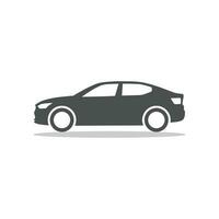 Car icon. Coupe car icon vector