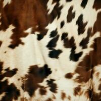 Aesthetic Cow fur banner. Generate Ai photo
