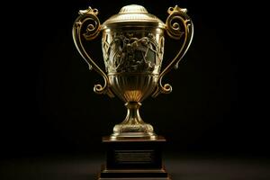 Grandeur Championship trophy. Generate Ai photo