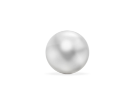 beautiful white pearls Isolated PNG transparent