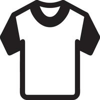 Stylish T-shirt Graphic - The Perfect Wearable Icon. Cool Flat Style T-shirt Icon. vector