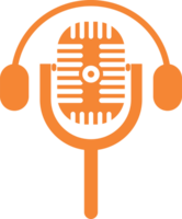microphone Podcast . icône pour conception. png transparent
