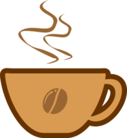 caffè negozio logo png trasparente