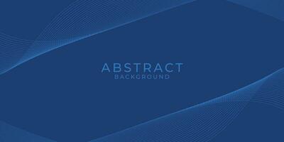 Abstract blue background template vector
