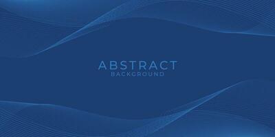 Abstract blue background template vector