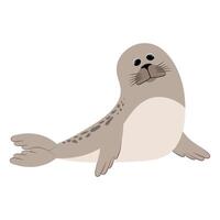 Seal. Illustration on a white background. vector