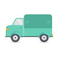 Transportation or delivery car illustration vector