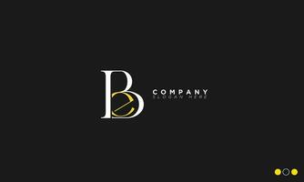 BE Alphabet letters Initials Monogram logo EB, B and E vector