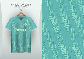 Backgrounds for sports jersey, soccer jerseys, running jerseys, racing jerseys, pixel pattern, mint green vector