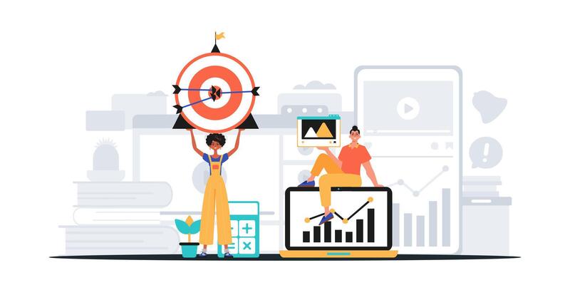 Digital Marketing Team. Ready to use banner